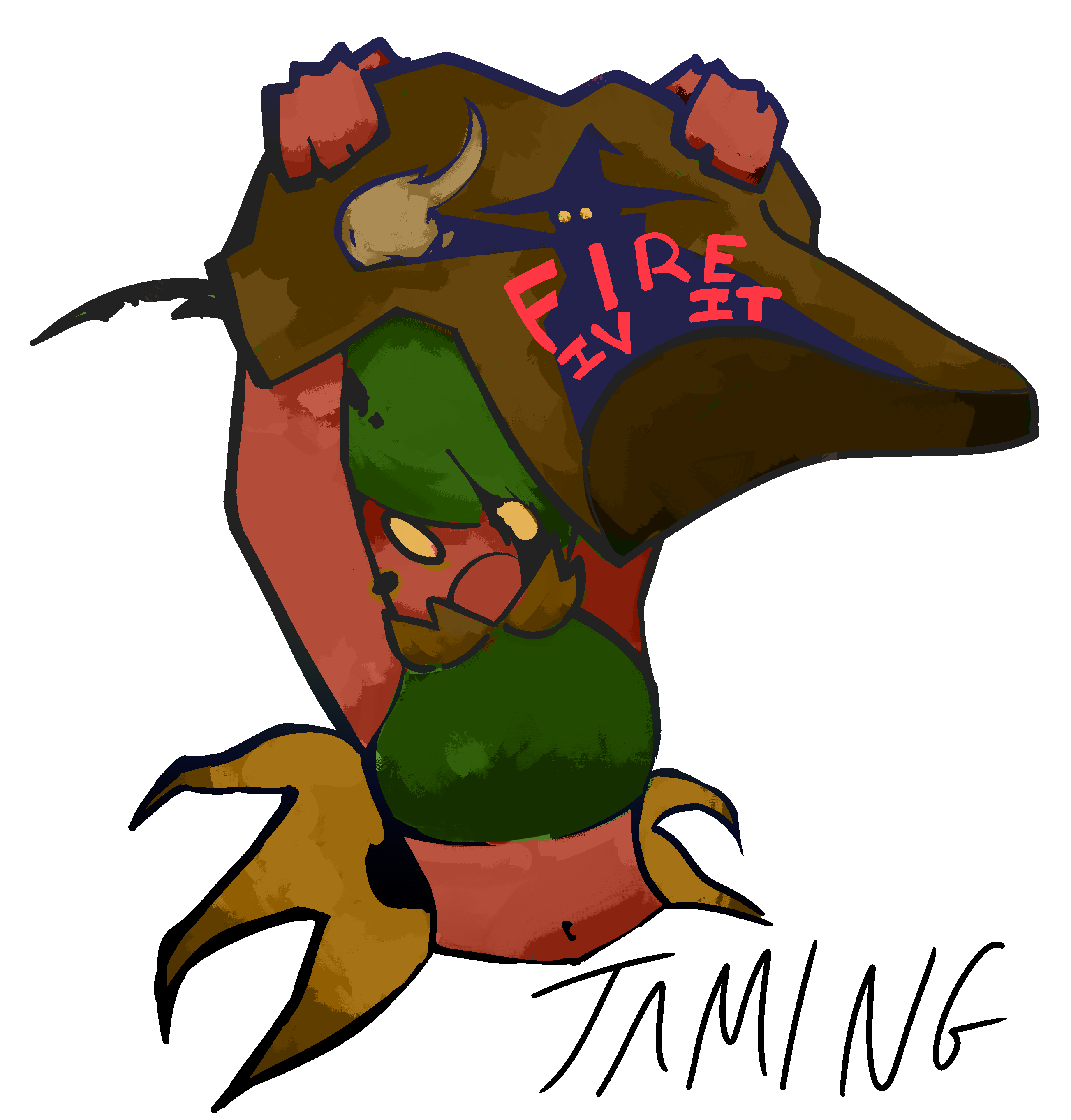 Tami buying a t-shirt that reads 'Five IV It' with a black mage hitting a doobie